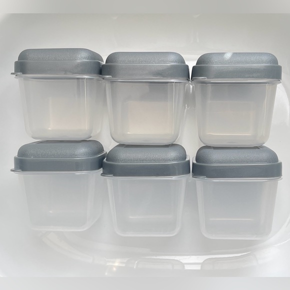 🆕 6-Ct Plastic Snack Containers with Lids - Picture 4 of 7